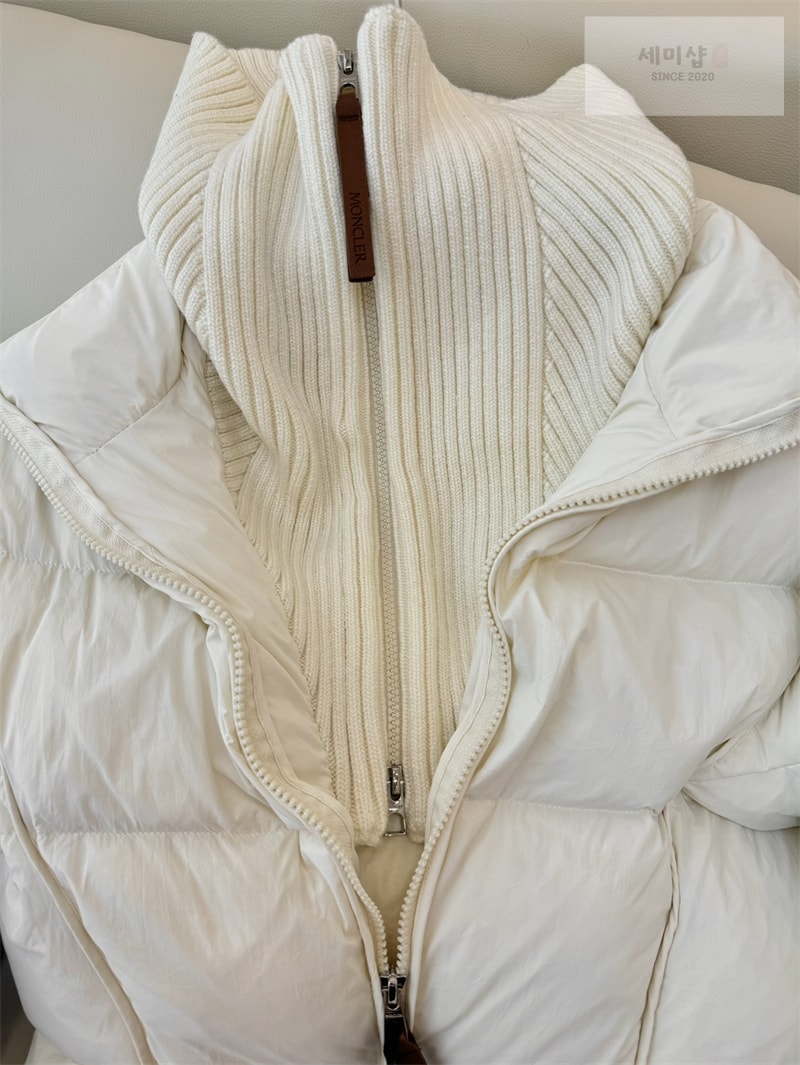 Moncler 몽클레어 Brerelle 브레렐 롱 다운 패딩 자켓 네이비 의류 19번 이미지