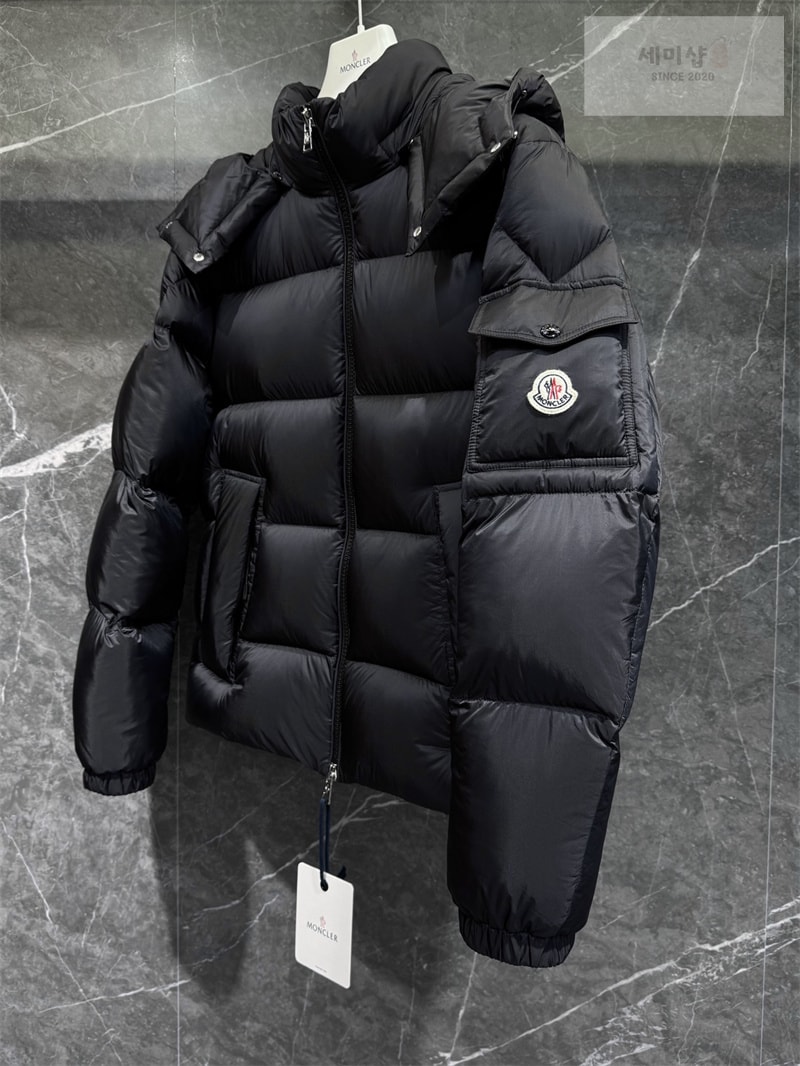 Moncler 몽클레어 Couyere 쿠예르 후드 숏 다운 패딩 자켓 레플리카 4번 이미지 - 의류 | 세미샵 레플리카 사이트