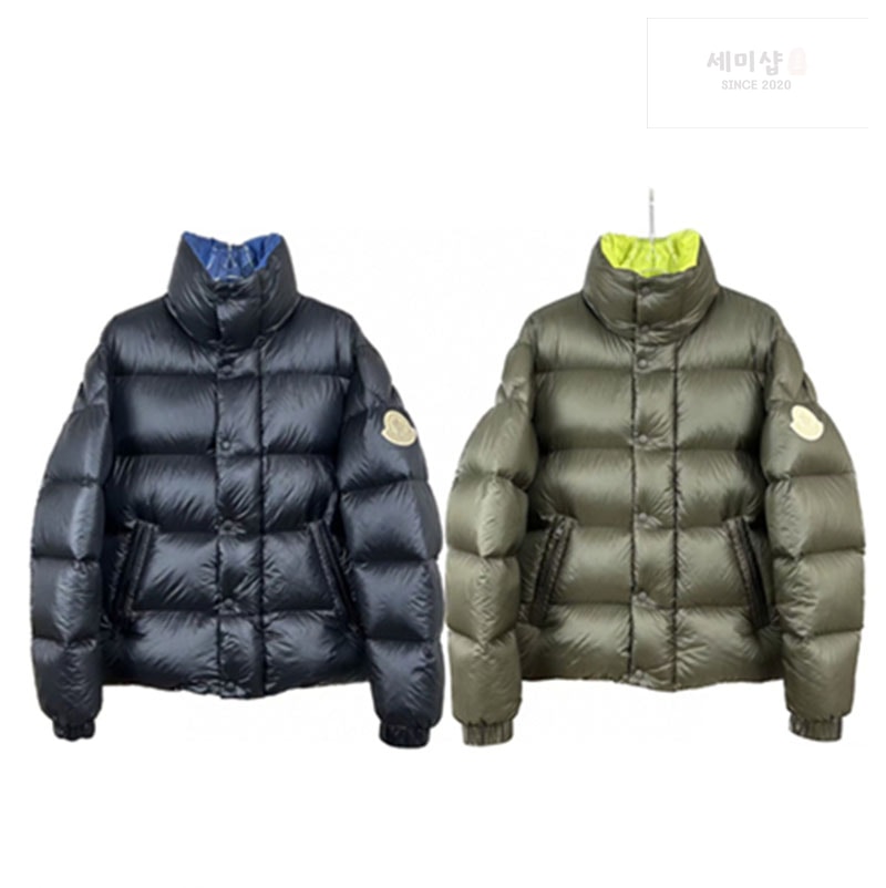 Moncler 몽클레어 Dervox 데복스 다운 패딩 자켓 블루 의류 1번 이미지