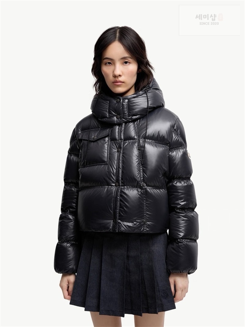 Moncler 몽클레어 Erea 에레아 퀼팅 숏 다운 패딩 자켓 그린 의류 23번 이미지