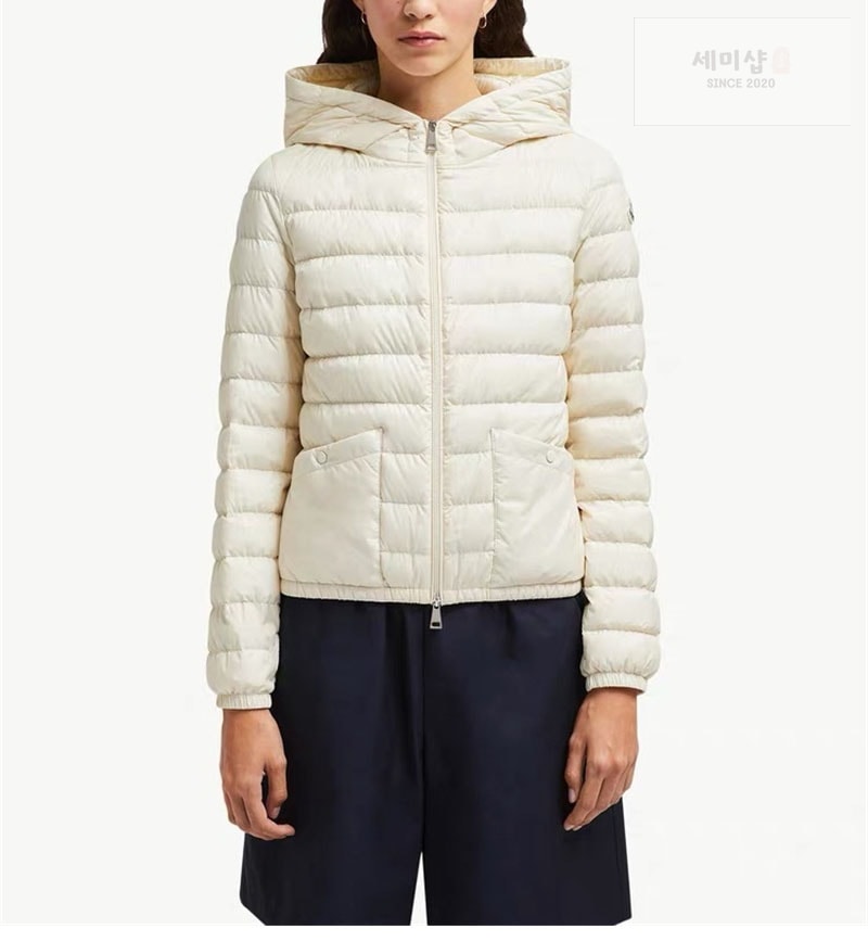 Moncler 몽클레어 Hade 히데 후드 숏 다운 패딩 블랙 의류 20번 이미지