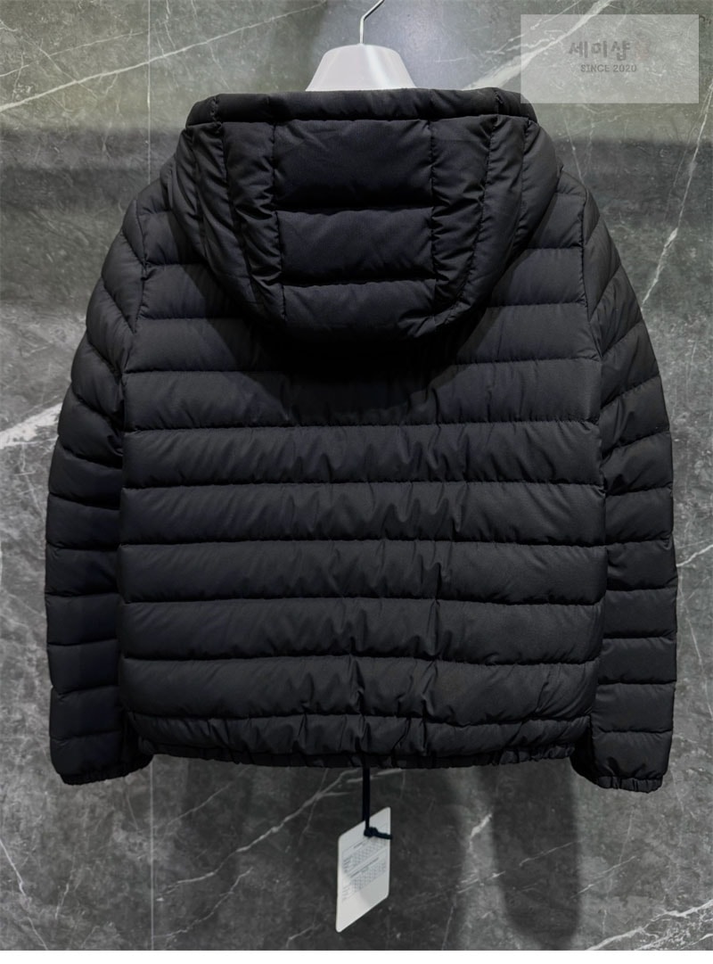 Moncler 몽클레어 Hade 히데 후드 숏 다운 패딩 블랙 의류 9번 이미지