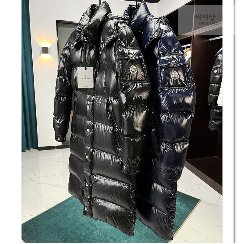 Moncler 몽클레어 Hanoverian 하노베리안 롱 다운 패딩 자켓 블랙 의류 1번 이미지