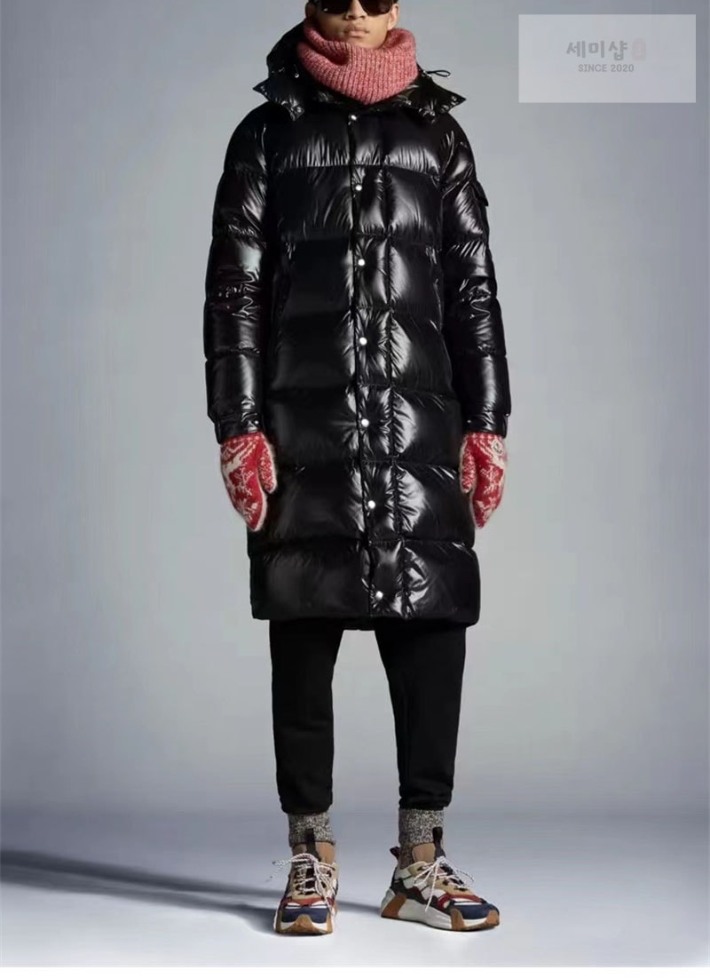 Moncler 몽클레어 Hanoverian 하노베리안 롱 다운 패딩 자켓 블랙 의류 3번 이미지