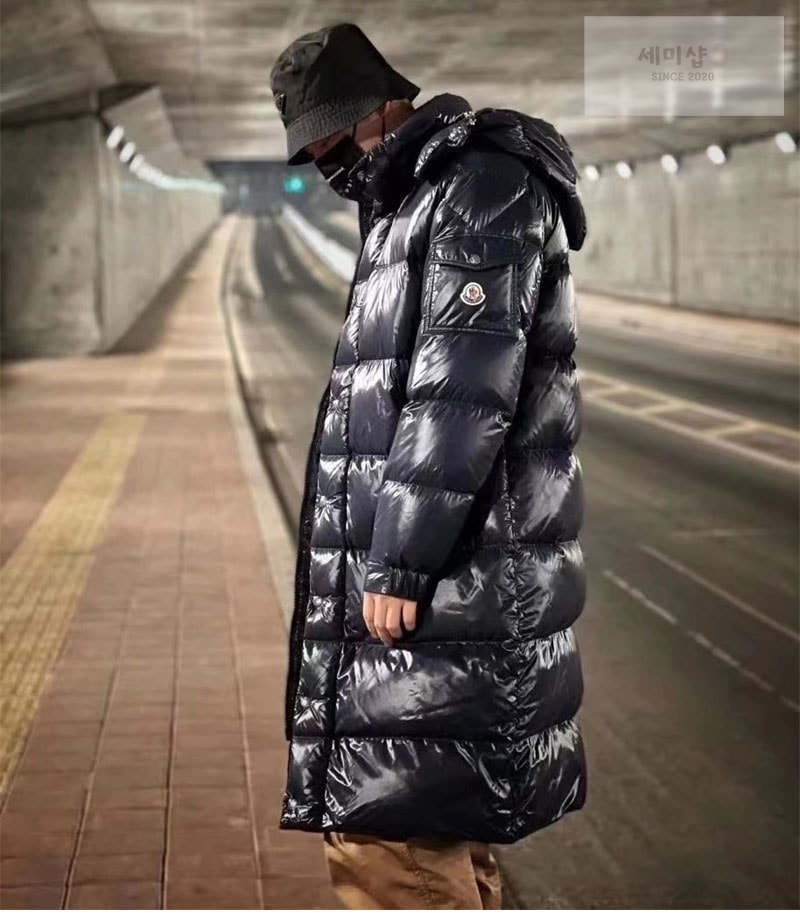 Moncler 몽클레어 Hanoverian 하노베리안 롱 다운 패딩 자켓 블랙 의류 28번 이미지