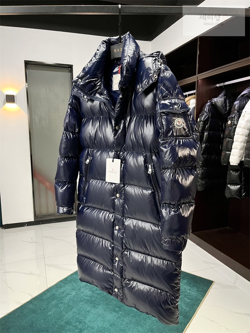Moncler 몽클레어 Hanoverian 하노베리안 롱 다운 패딩 자켓 블랙 의류 5번 이미지