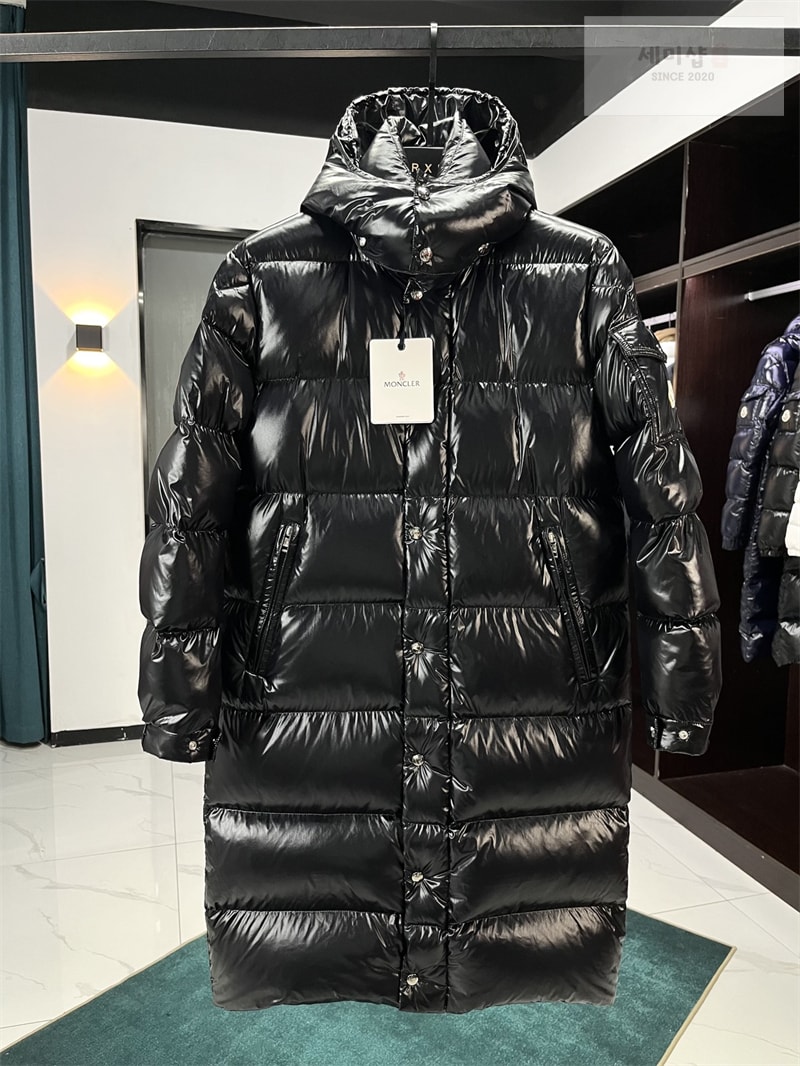 Moncler 몽클레어 Hanoverian 하노베리안 롱 다운 패딩 자켓 블랙 의류 15번 이미지