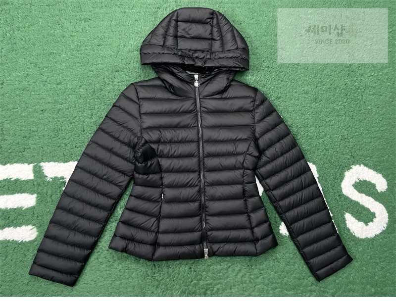 Moncler 몽클레어 Igel 아게 후드 숏 다운 자켓 블랙 의류 7번 이미지