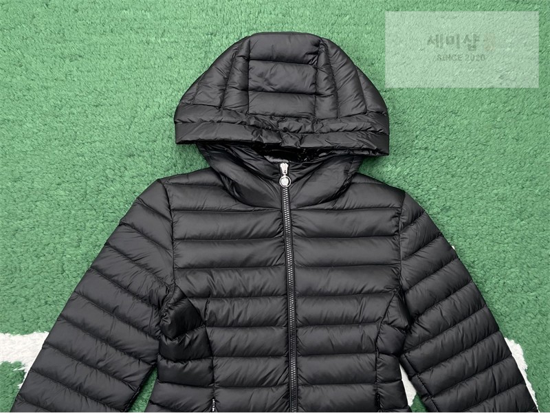 Moncler 몽클레어 Igel 아게 후드 숏 다운 자켓 블랙 의류 9번 이미지