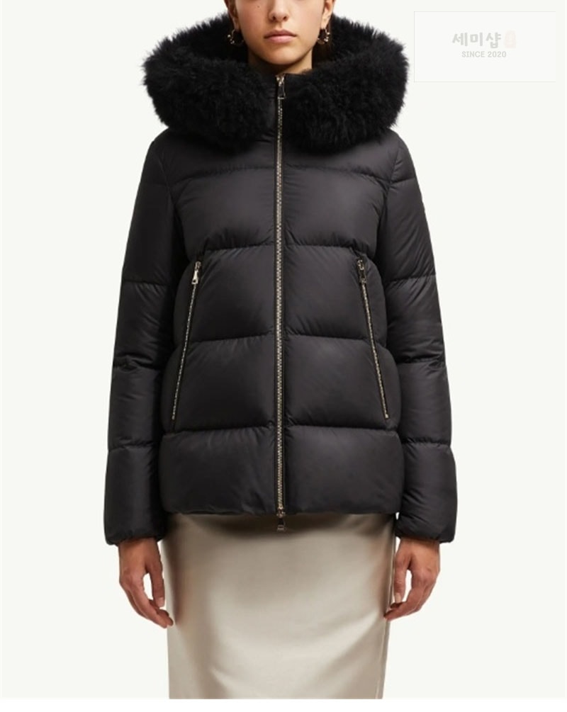Moncler 몽클레어 Laichefur 라이체퍼 다운 패딩 자켓 블랙 의류 3번 이미지