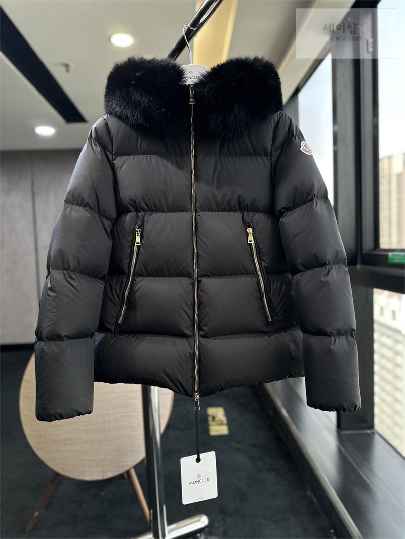 몽클레어 몽클레어 Laichefur 라이체퍼 다운 패딩 자켓 블랙 의류 8번 이미지