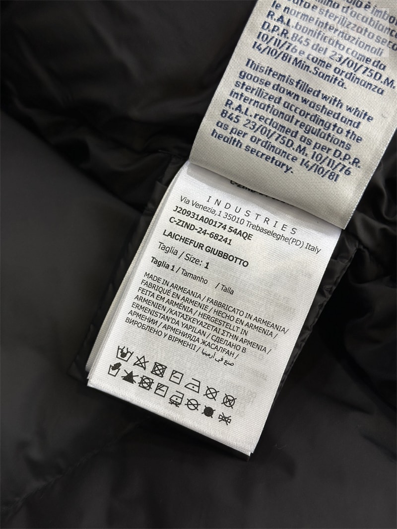 몽클레어 몽클레어 Laichefur 라이체퍼 다운 패딩 자켓 블랙 의류 13번 이미지