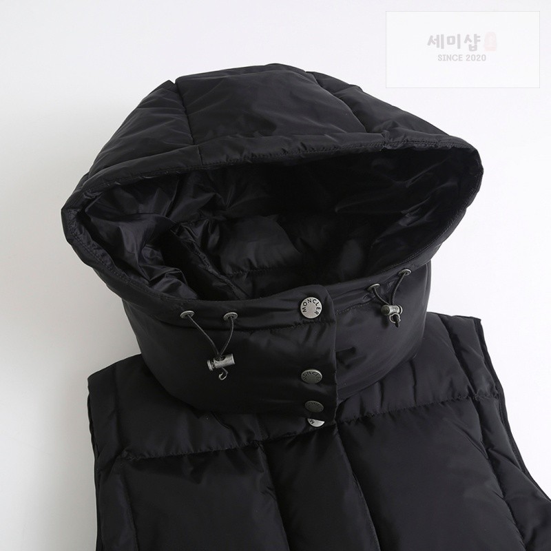 Moncler 몽클레어 Macareux 마카레우 다운 후드 베스트 의류 6번 이미지