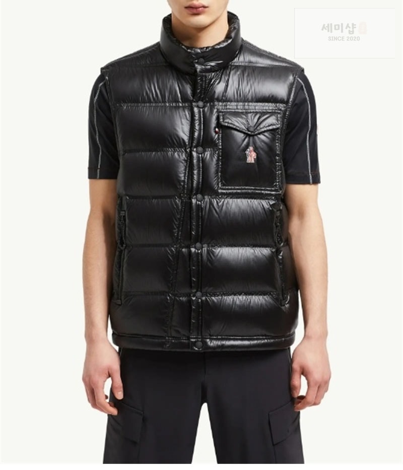 Moncler 몽클레어 Nantu 난투 다운 패딩 베스트 조끼 블랙 의류 3번 이미지