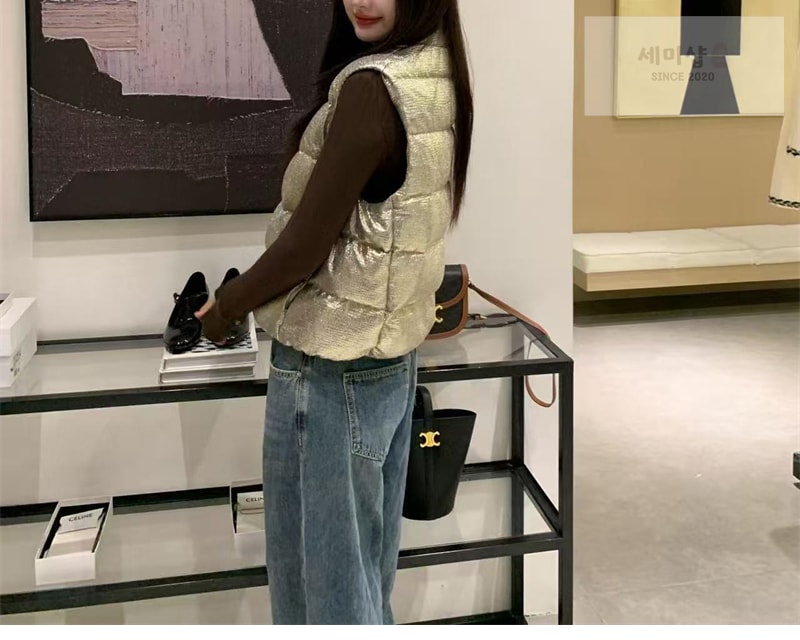 Moncler 몽클레어 Paillys 페일리스 다운 패딩 베스트 의류 3번 이미지