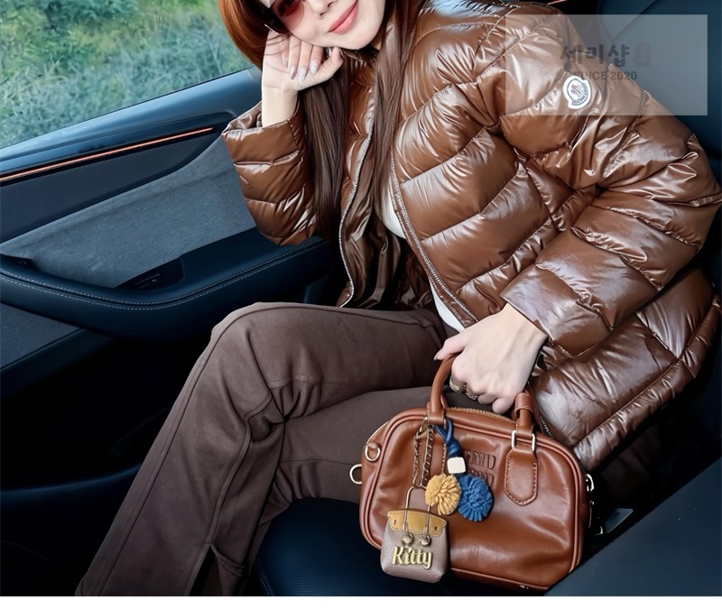 Moncler 몽클레어 Papillon 빠삐용 숏 다운 자켓 블랙 의류 6번 이미지