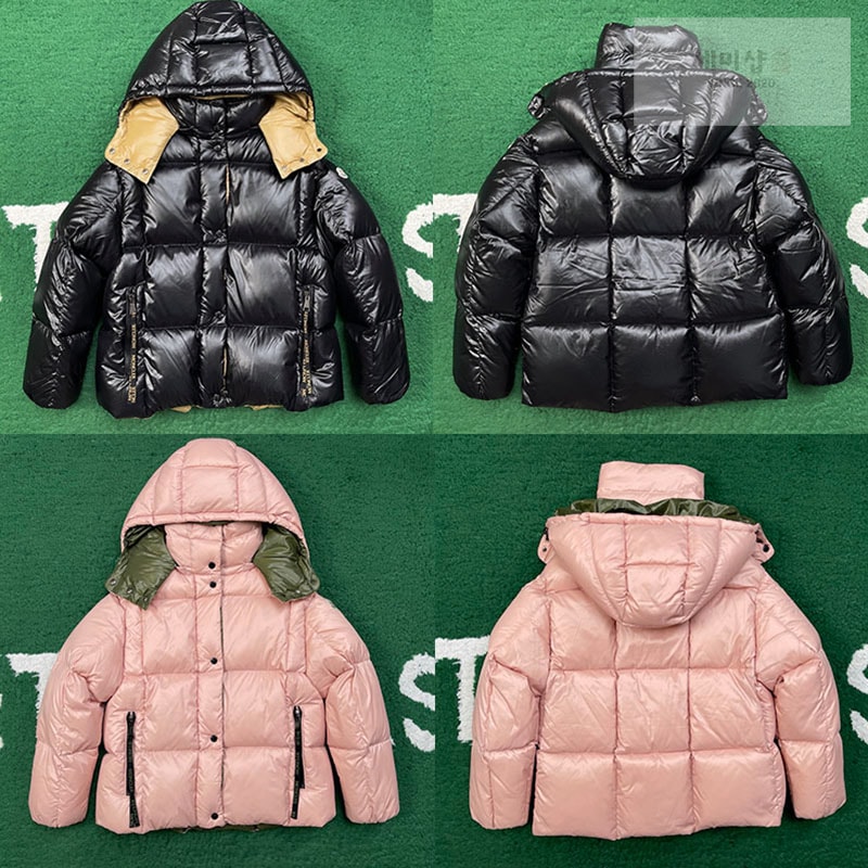 Moncler 몽클레어 Parana 파라나 후드 숏 다운 패딩 자켓 블랙 의류 1번 이미지