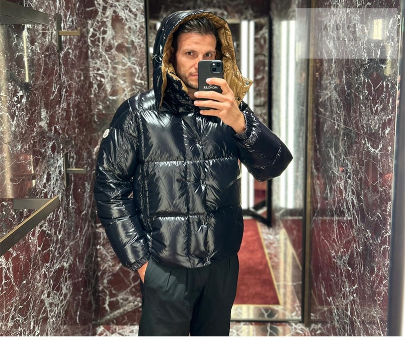 Moncler 몽클레어 Parana 파라나 후드 숏 다운 패딩 자켓 블랙 의류 5번 이미지
