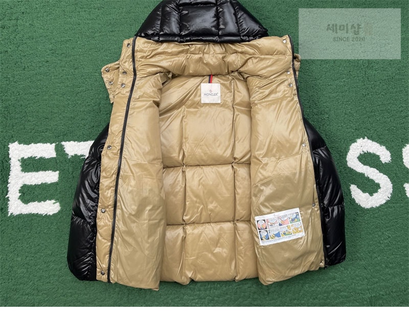 Moncler 몽클레어 Parana 파라나 후드 숏 다운 패딩 자켓 블랙 의류 8번 이미지