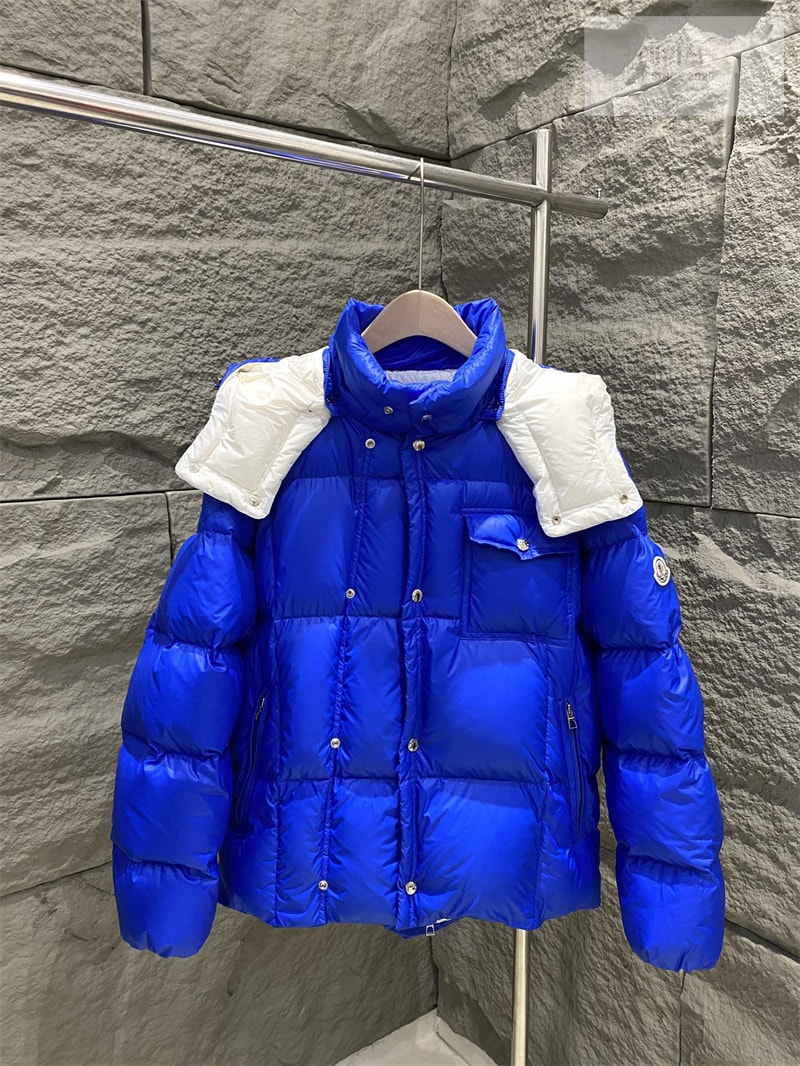 Moncler 몽클레어 Serfanto 세르판토 후드 숏 다운 패딩 자켓 블랙 의류 19번 이미지