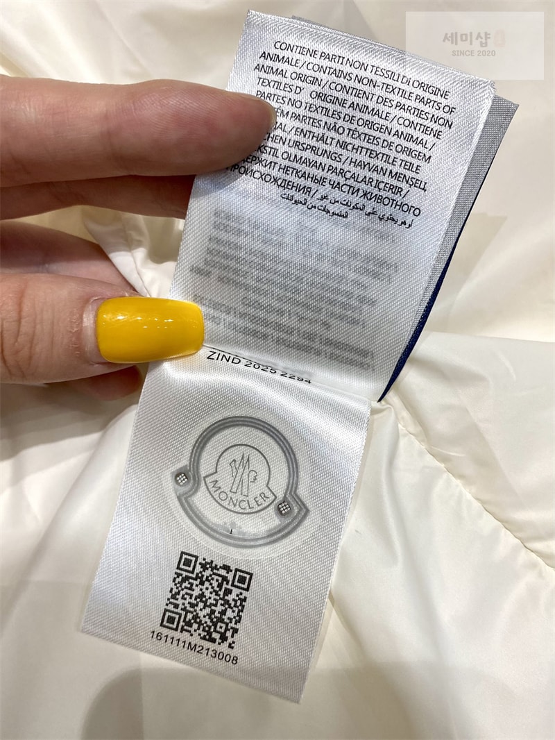 Moncler 몽클레어 Serfanto 세르판토 후드 숏 다운 패딩 자켓 블랙 의류 10번 이미지