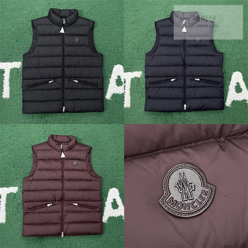 Moncler 몽클레어 Treompan 트레옴판 다운 베스트 블랙 의류 2번 이미지