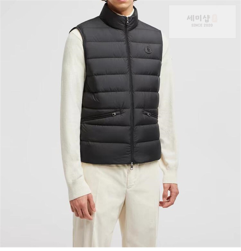 Moncler 몽클레어 Treompan 트레옴판 다운 베스트 블랙 의류 4번 이미지
