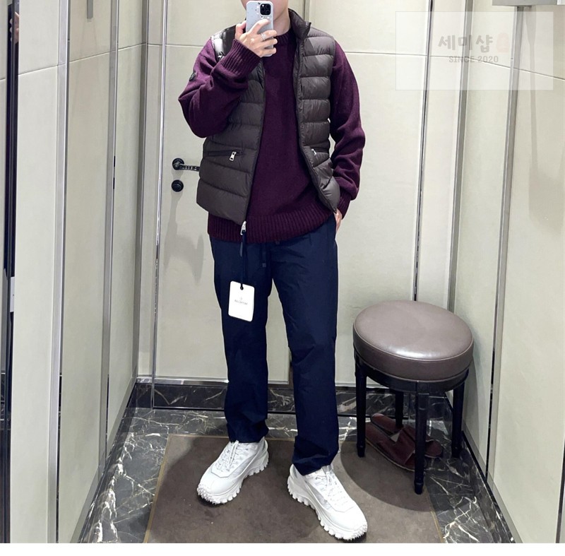 Moncler 몽클레어 Treompan 트레옴판 다운 베스트 블랙 의류 10번 이미지