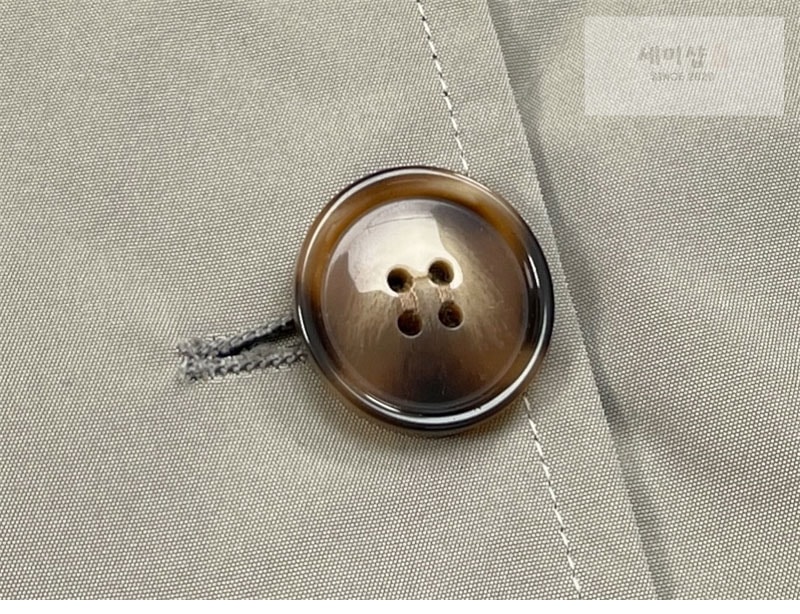Miu Miu 미우미우 파나마 코튼 테크니컬 퐁제 블루종 자켓 의류 8번 이미지