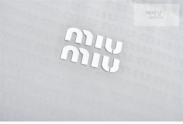 Miu Miu 미우미우 24FW 로고 패딩 자켓 의류 8번 이미지
