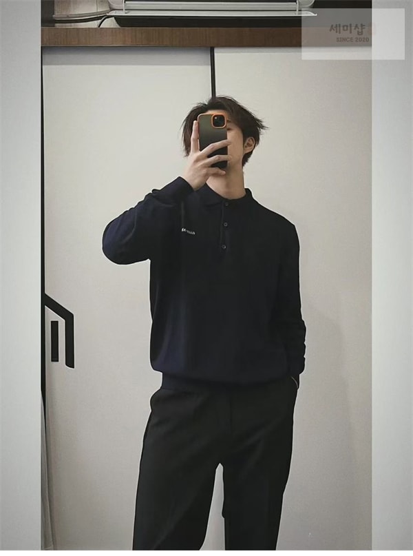 Miu Miu 미우미우 24SS 로고 울 니트 폴로 티셔츠 의류 3번 이미지