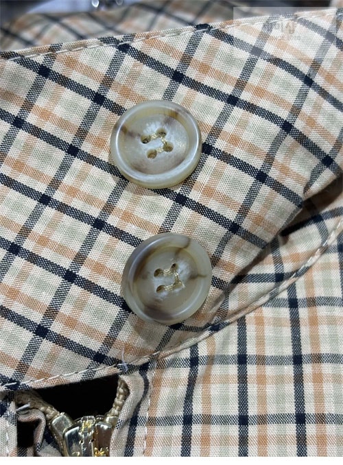 Miu Miu 미우미우 24SS 로고 체크 자켓 의류 10번 이미지