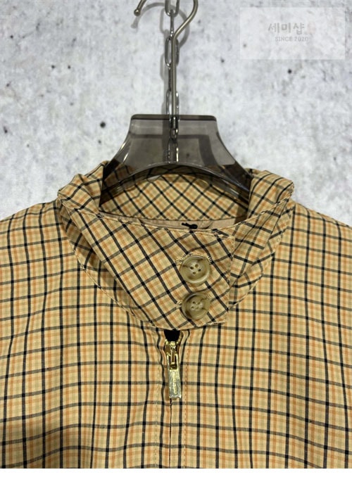 Miu Miu 미우미우 24SS 로고 체크 자켓 의류 16번 이미지