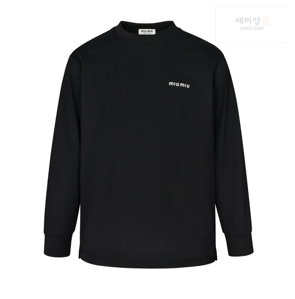 Miu Miu 미우미우 25SS 스몰 로고 맨투맨 스웨트셔츠 의류 26번 이미지