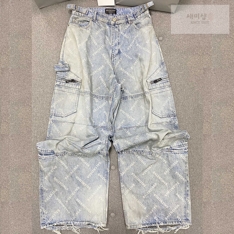 Balenciaga 발렌시아가 다이애그널 올오버 카고 팬츠 레플리카 1번 이미지 - 의류 | 세미샵 레플리카 사이트