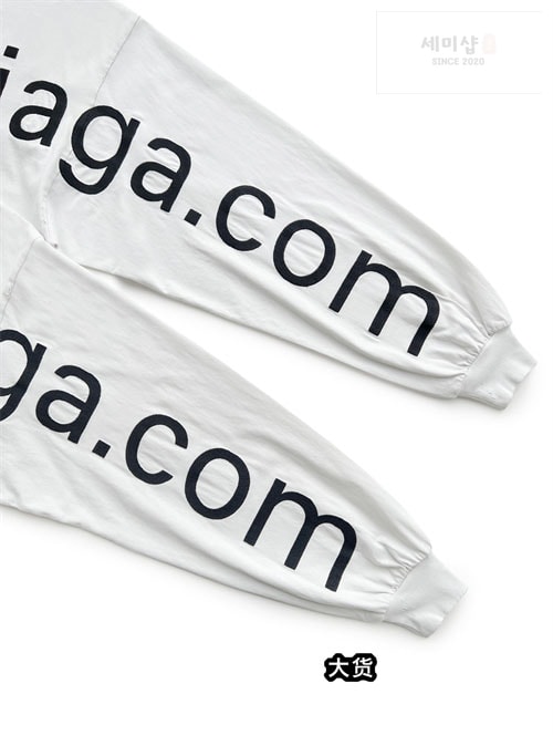 Balenciaga 발렌시아가 롱슬리브 도트 BAL.COM 긴팔 티셔츠 의류 13번 이미지