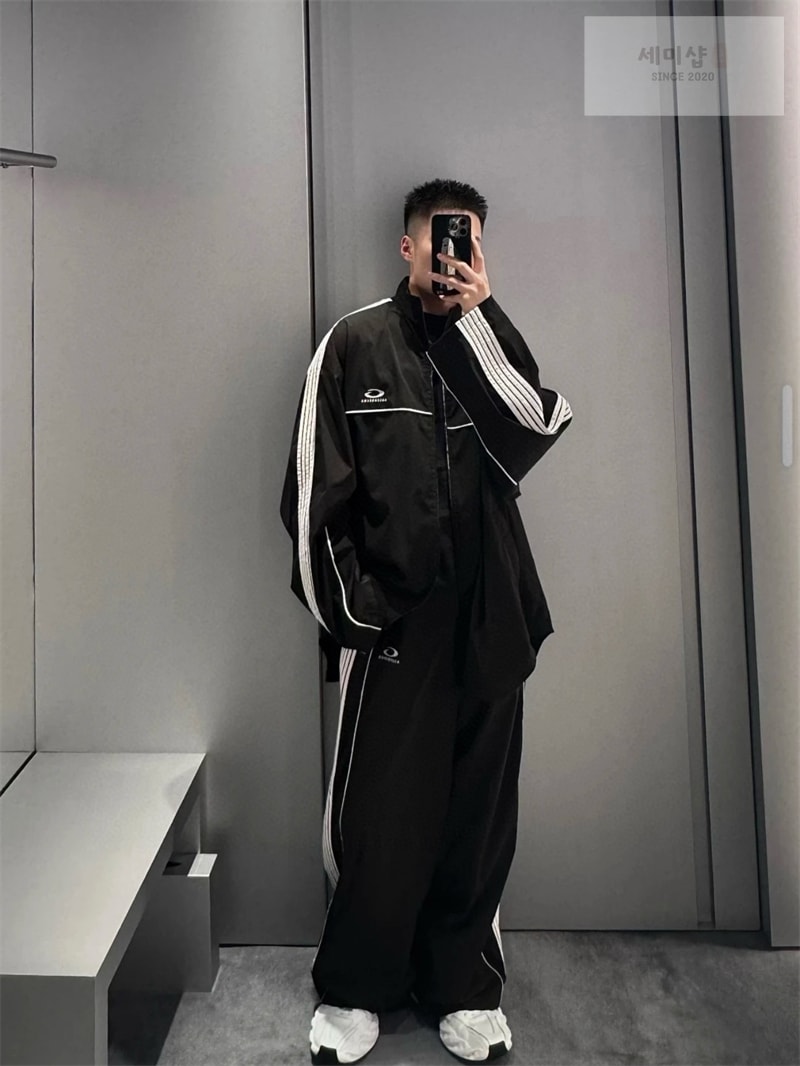 Balenciaga 발렌시아가 루프 스포츠 아이콘 스트레치 테크니컬 패브릭 트랙수트 자켓 의류 2번 이미지