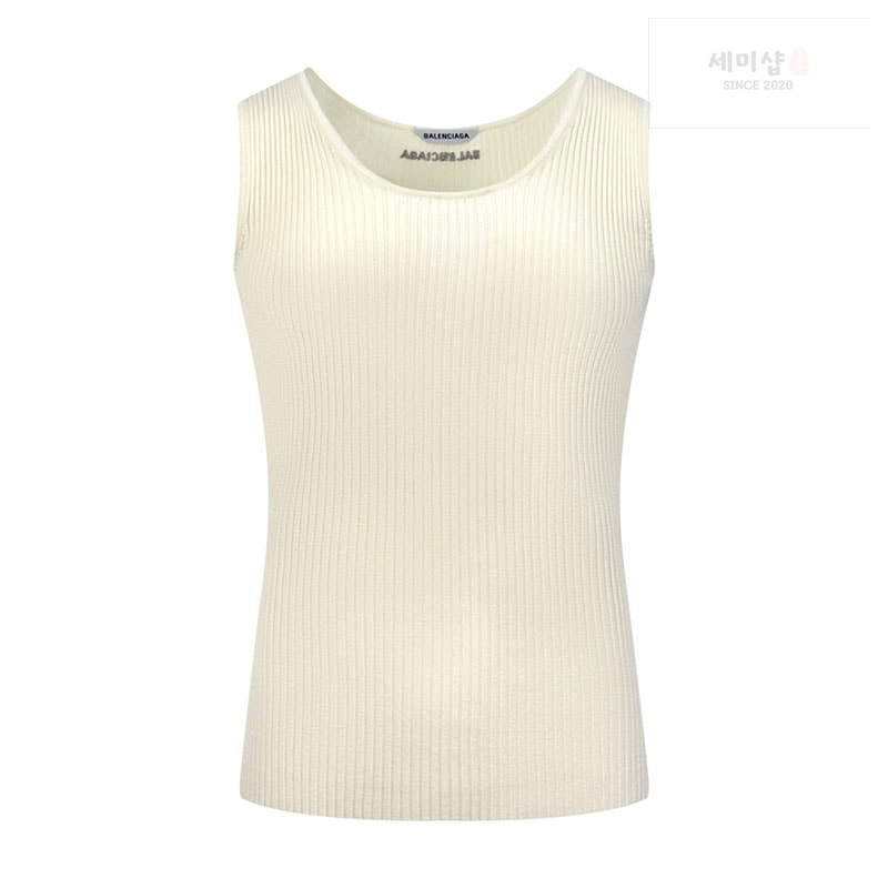 Balenciaga 발렌시아가 립 니트 탱크 탑 의류 15번 이미지