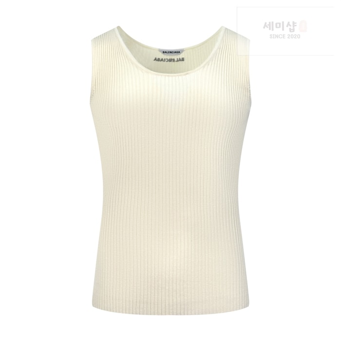 Balenciaga 발렌시아가 립 니트 탱크 탑 의류 4번 이미지