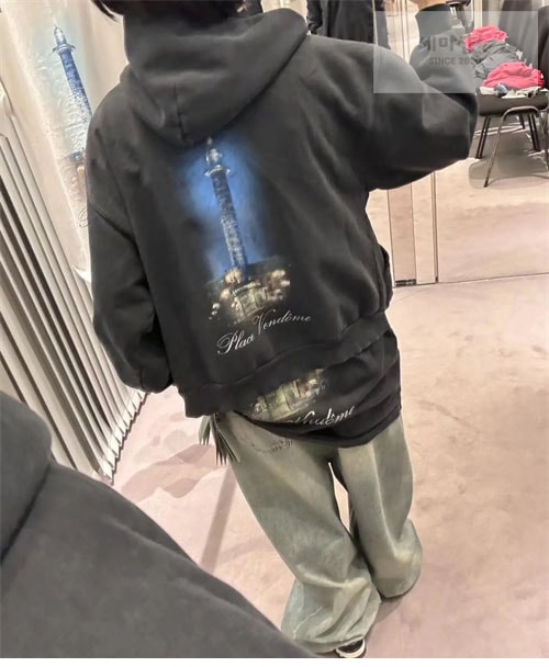 Balenciaga 발렌시아가 보그 VOGUE 후드 집업 의류 11번 이미지
