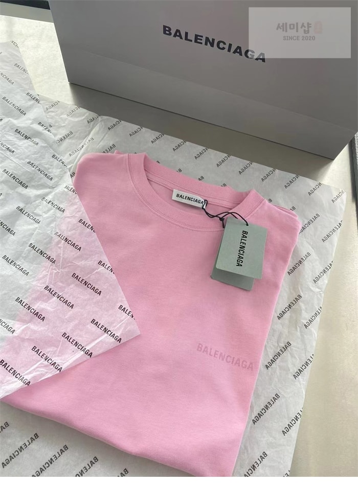 Balenciaga 발렌시아가 스몰로고 반팔 티셔츠 레플리카 4번 이미지 - 의류 | 세미샵 레플리카 사이트
