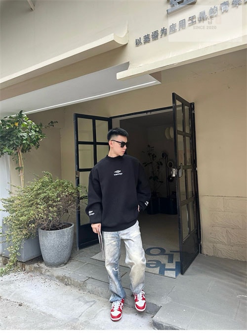 Balenciaga 발렌시아가 스키 3B 스포츠 아이콘 스웨터 니트 의류 3번 이미지