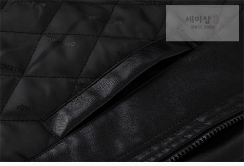 Balenciaga 발렌시아가 스포티 B 시어링 재킷 블랙 의류 6번 이미지