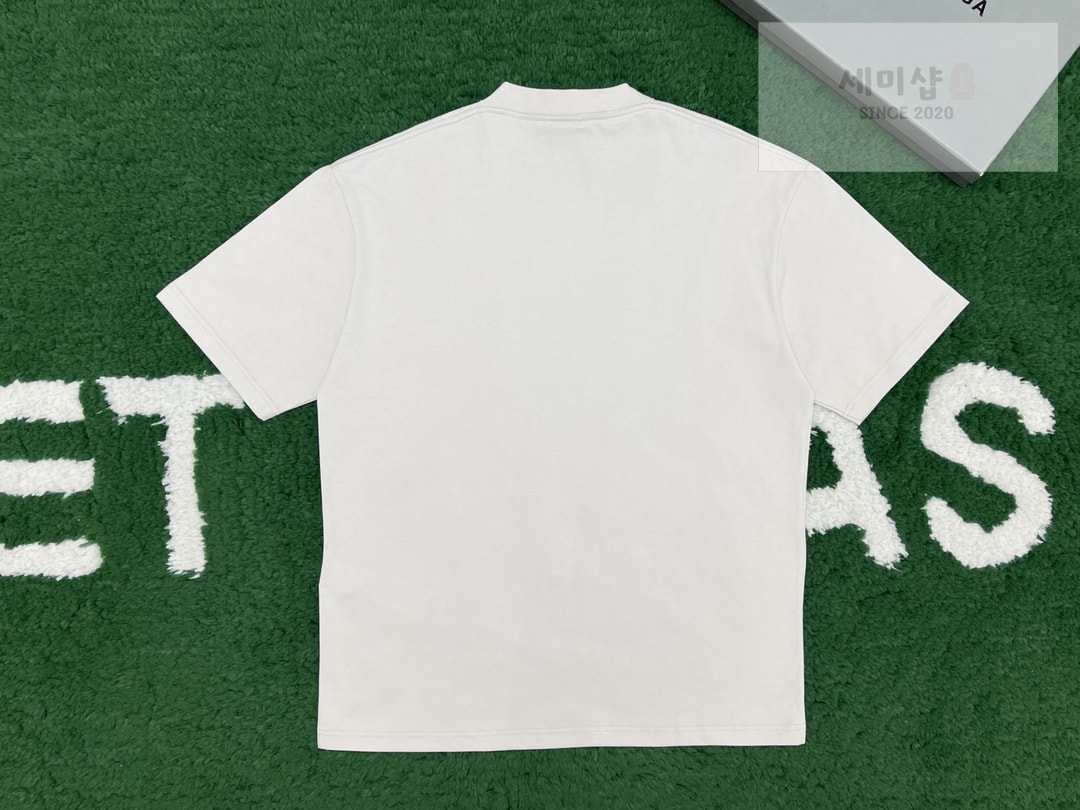 Balenciaga 발렌시아가 액티브웨어 빈티지 저지 미디엄핏 반팔 티셔츠 “2COLOR” NO.1 의류 11번 이미지