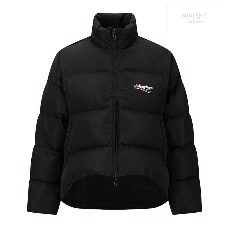 Balenciaga 발렌시아가 웨이브로고 C-쉐입 패딩 자켓 의류 17번 이미지