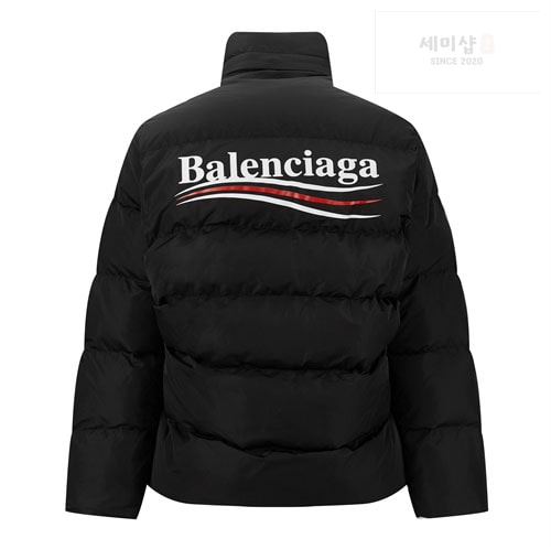 Balenciaga 발렌시아가 웨이브로고 C-쉐입 패딩 자켓 의류 18번 이미지