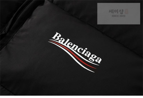 Balenciaga 발렌시아가 웨이브로고 C-쉐입 패딩 자켓 의류 2번 이미지