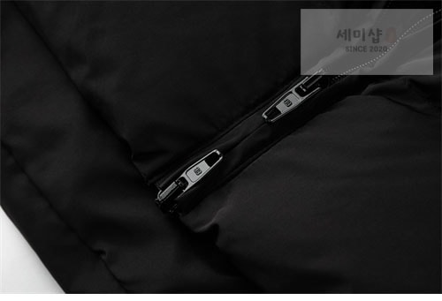Balenciaga 발렌시아가 웨이브로고 C-쉐입 패딩 자켓 의류 3번 이미지