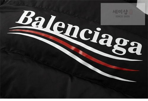 Balenciaga 발렌시아가 웨이브로고 C-쉐입 패딩 자켓 의류 5번 이미지