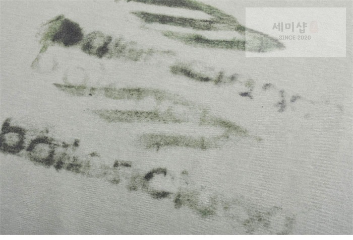 Balenciaga 발렌시아가 유니섹스 DIY 반팔 티셔츠 의류 9번 이미지